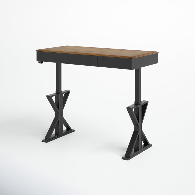 Farmhouse adjustable store standing desk